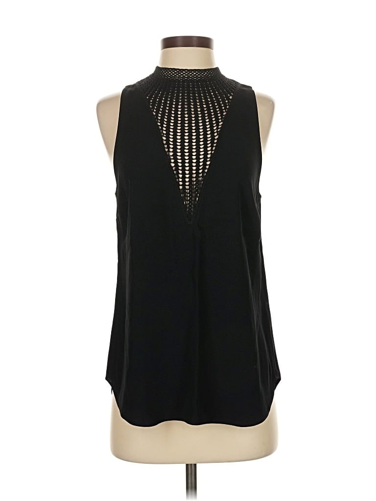 Pre-owned A.l.c Sleeveless Blouse In Black