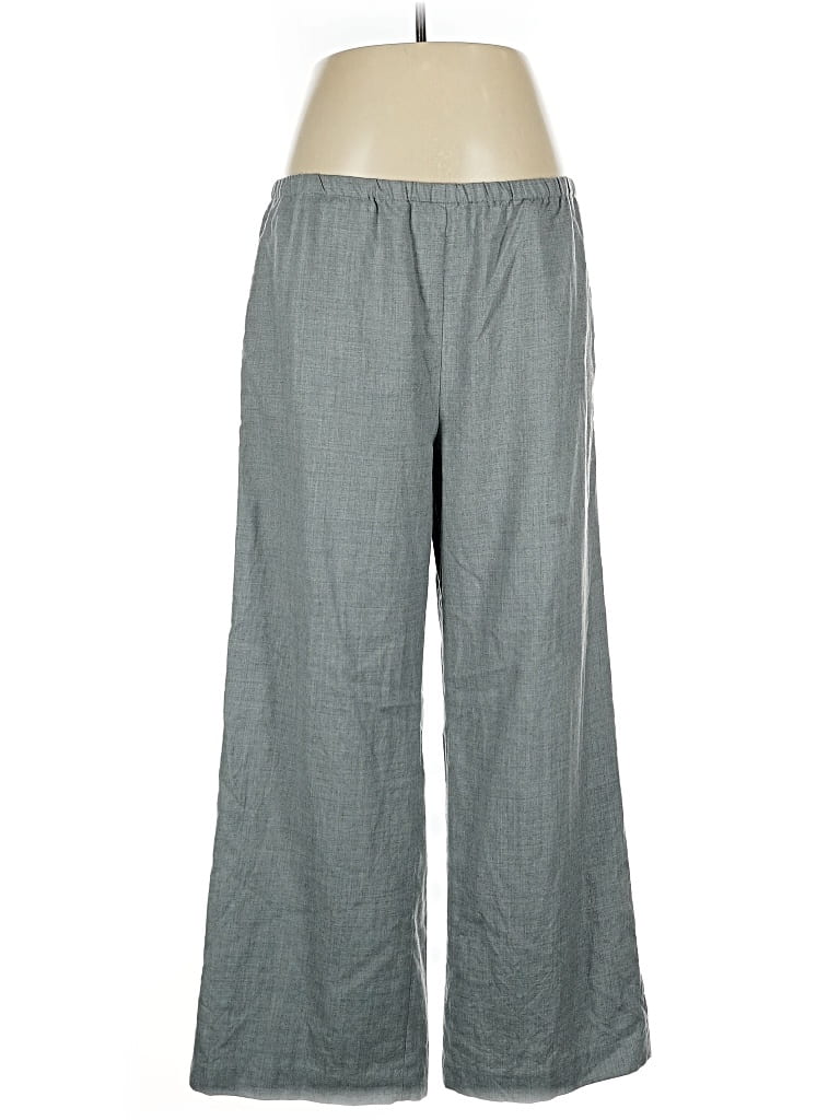 Pre-owned Banana Republic Wool Pants In Gray