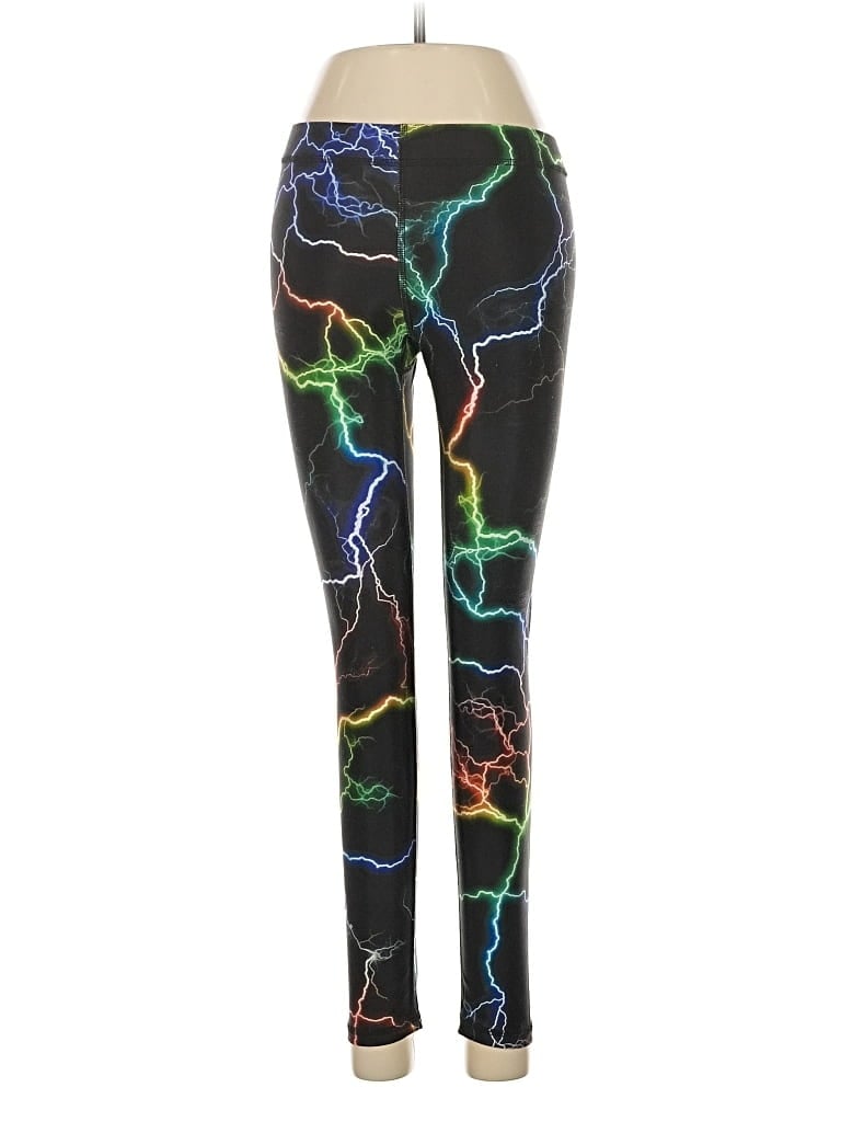 Pre-owned Terez Leggings In Black