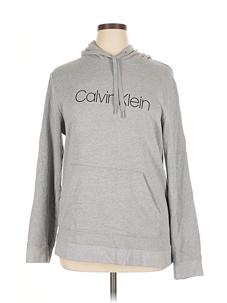 Pre-owned Calvin Klein Performance Sweatshirt In Gray