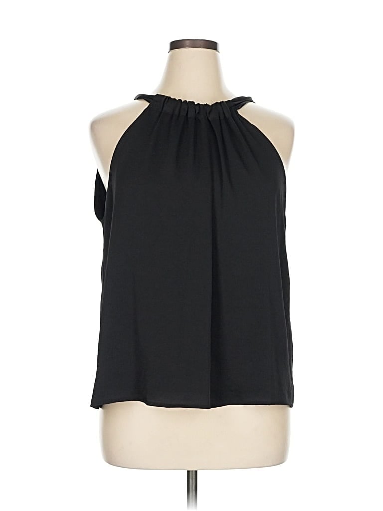 Pre-owned Tyche Sleeveless Blouse In Black