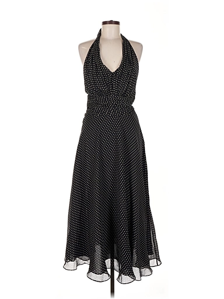 Pre-owned Donna Morgan Cocktail Dress In Black
