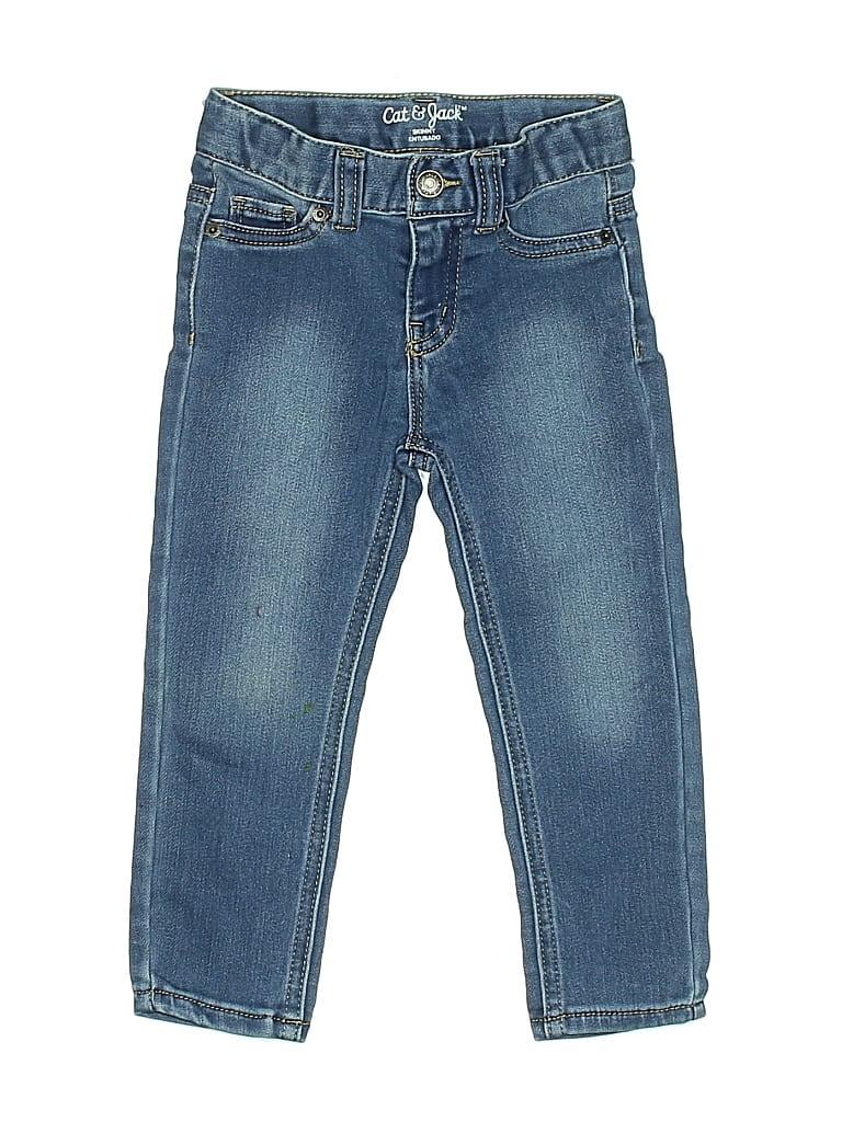 Pre-owned Cat & Jack Kids' Jeans In Blue