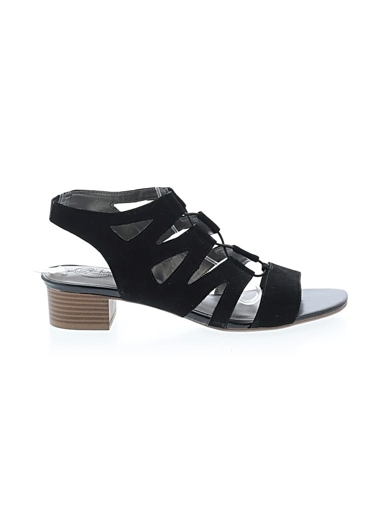 Pre-owned Life Stride Heels In Black