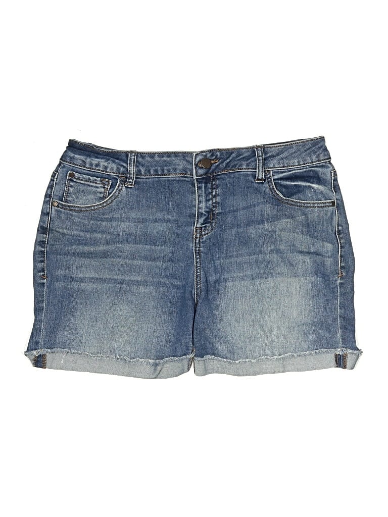 Pre-owned Falls Creek Denim Shorts In Blue