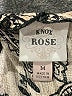 Knox Rose 100% Rayon Paisley Ivory Long Sleeve Blouse Size M - photo 7