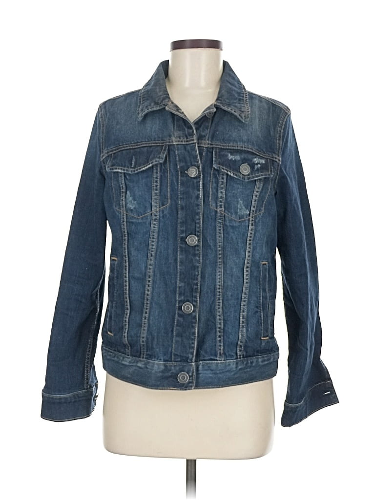 Pre-owned Lc Lauren Conrad Denim Jacket In Blue