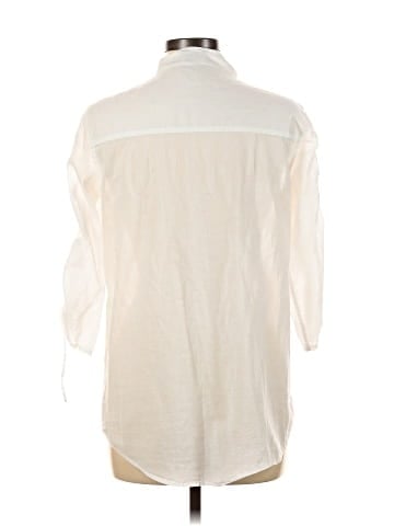 Cremieux 3/4 Sleeve Button-Down Shirt (view 2)
