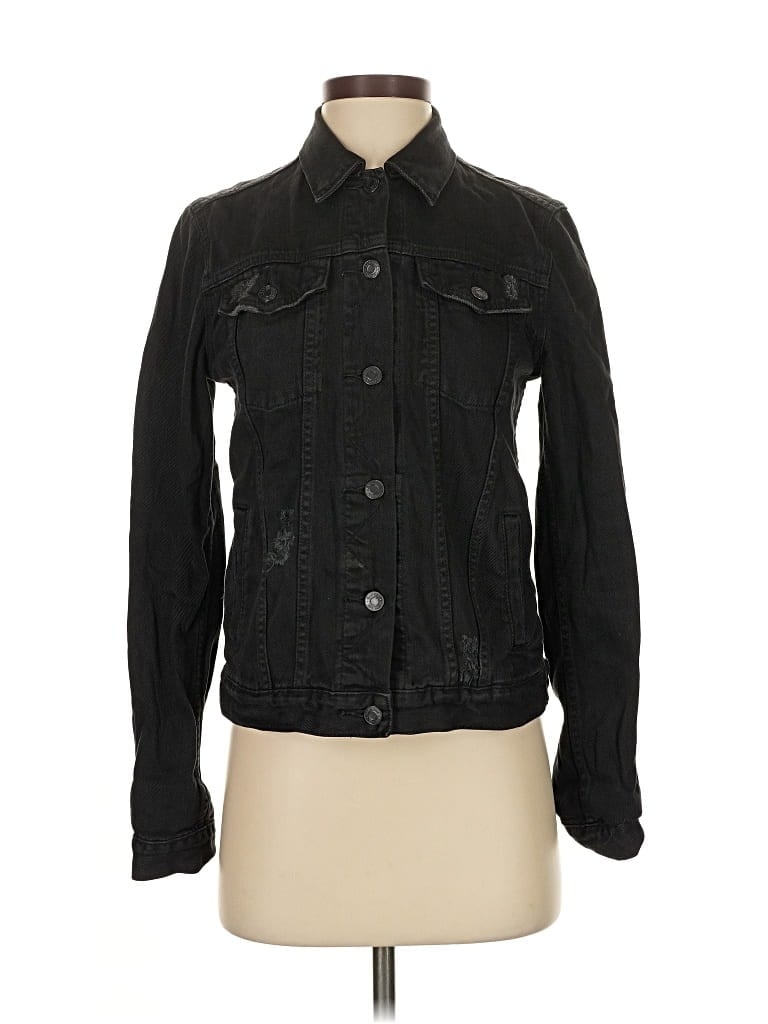 Pre-owned Gap Jacket In Black