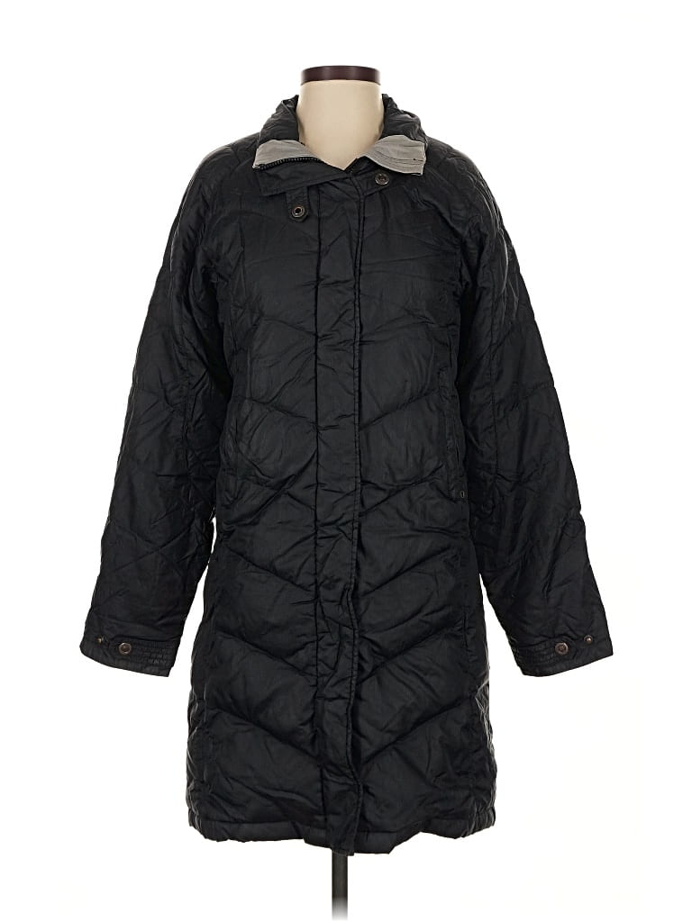 Pre-owned Eastern Mountain Sports Coat In Black