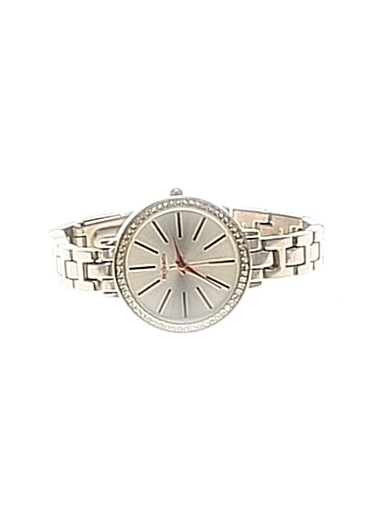 Pre-owned Style & Co Watch In Silver