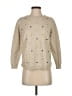 parkhurst Polka Dots Tan Pullover Sweater Size S - photo 1