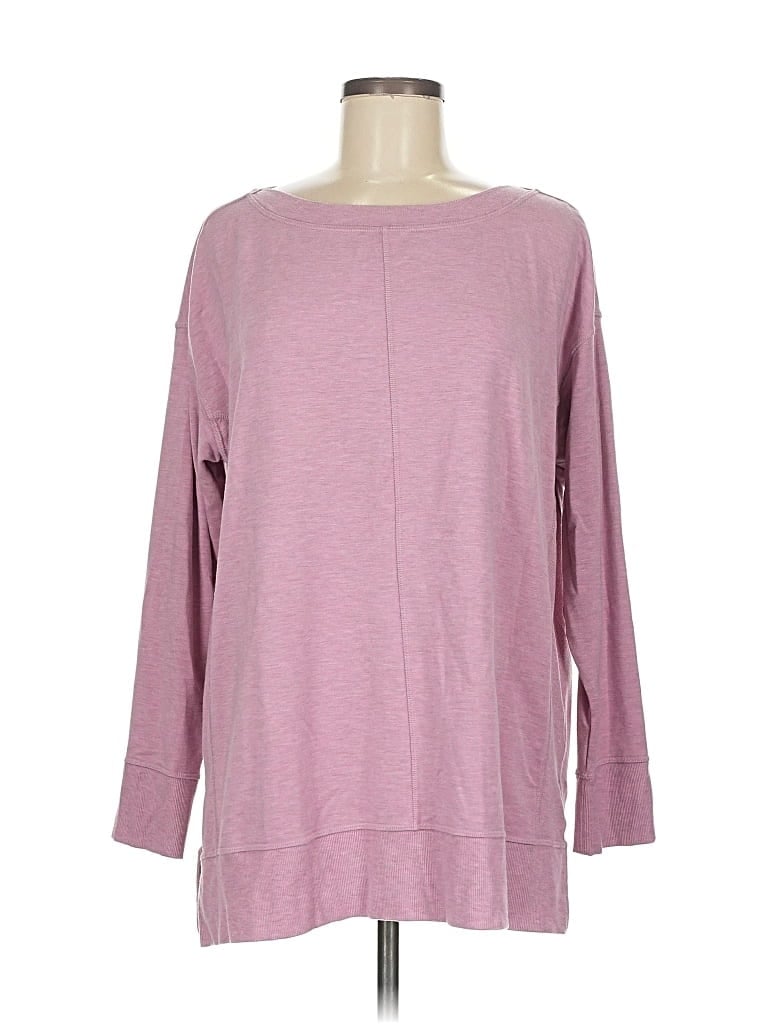 Pre-owned Garnet Hill Pullover Sweater In Pink