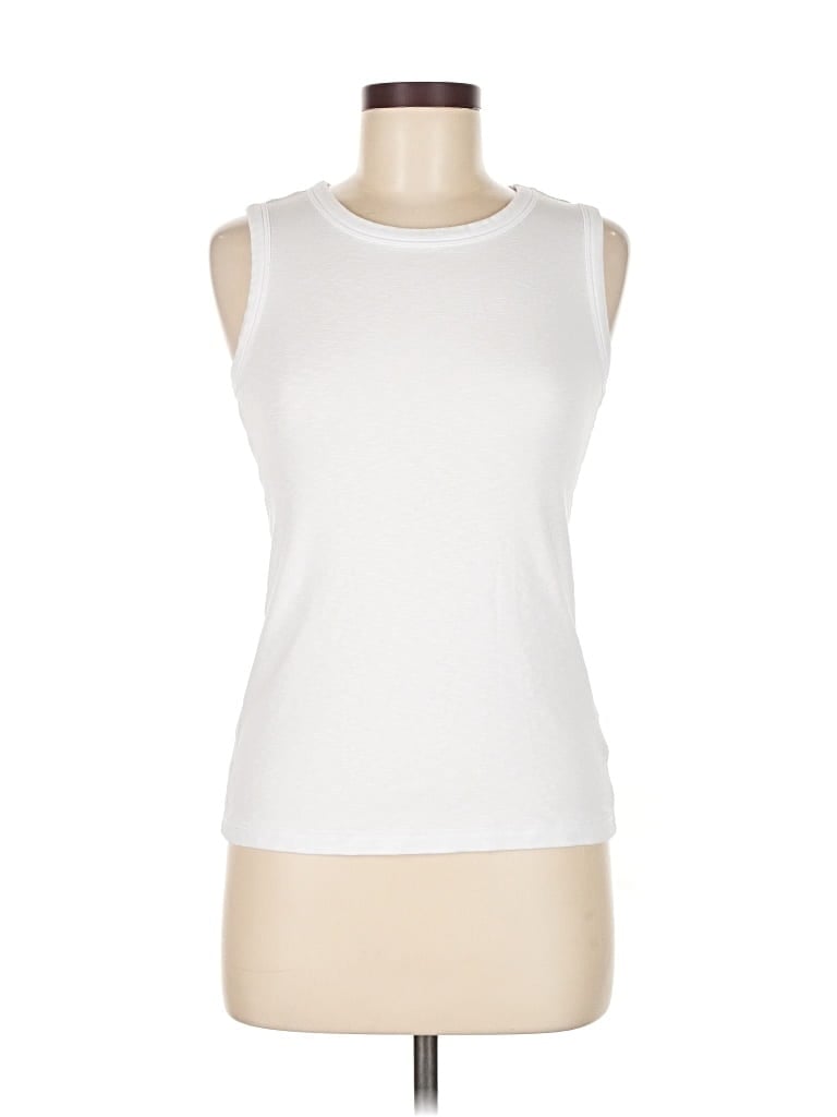 Pre-owned Rachel Zoe Tjx Sleeveless T-shirt In White