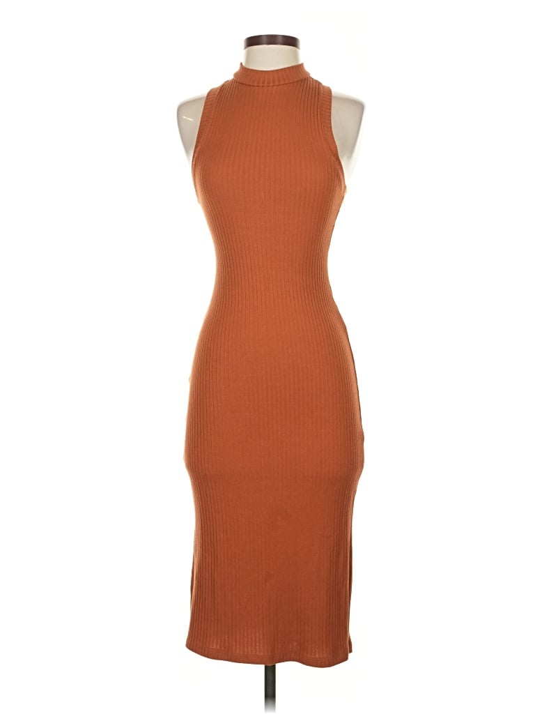 Pre-owned Forever 21 Cocktail Dress In Brown