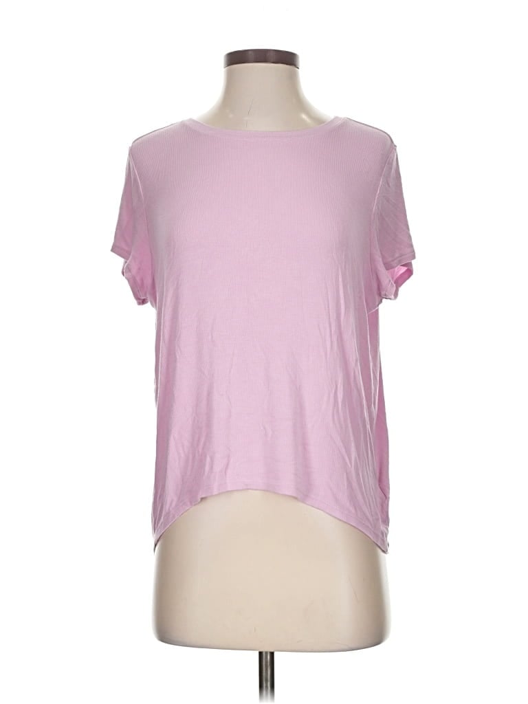 Pre-owned Athleta Short Sleeve T-shirt In Pink