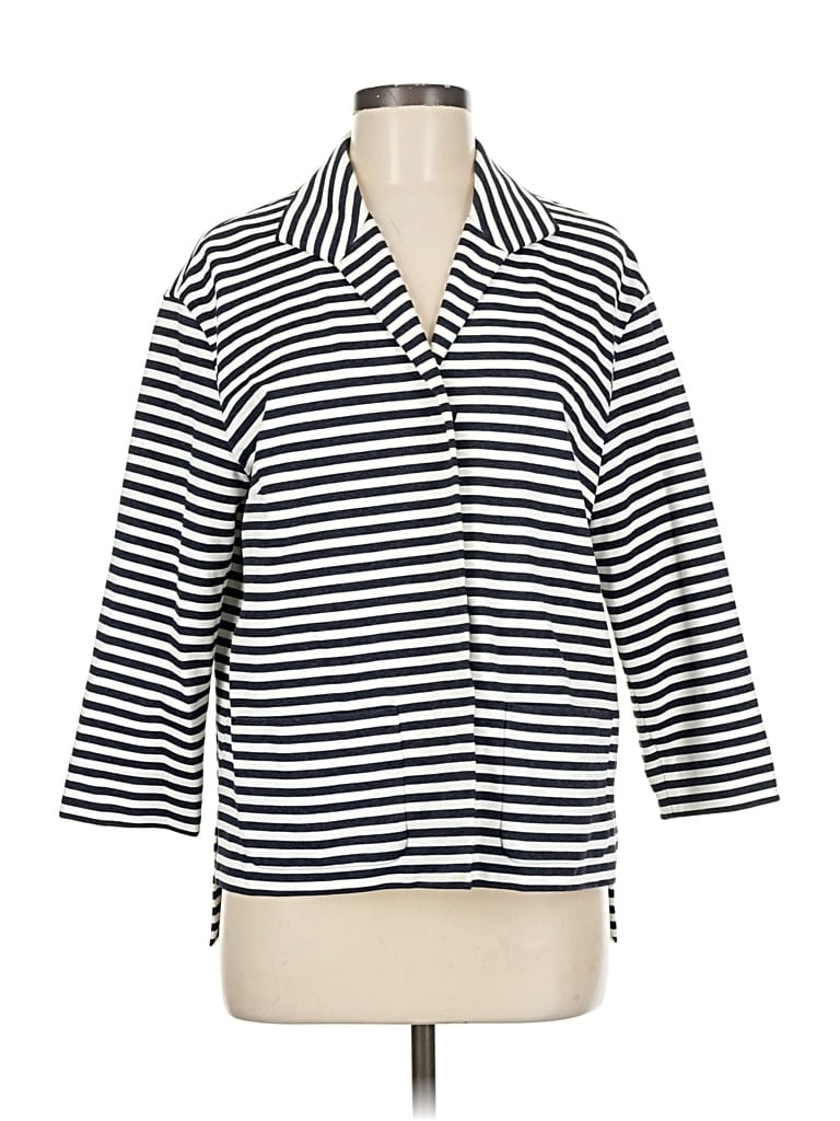 Pre-owned Lafayette 148 Cardigan Sweater In White