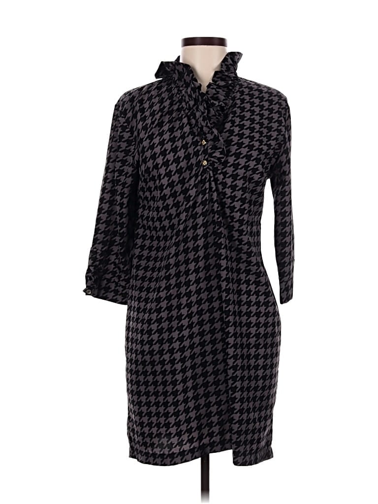 Pre-owned Mud Pie Casual Dress In Black