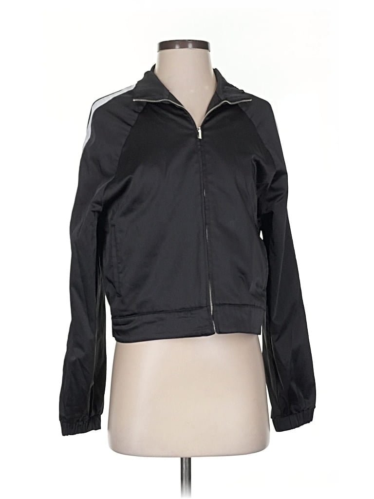 Pre-owned Zara Track Jacket In Black
