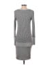 Amadi Houndstooth Gray Casual Dress Size S - photo 2
