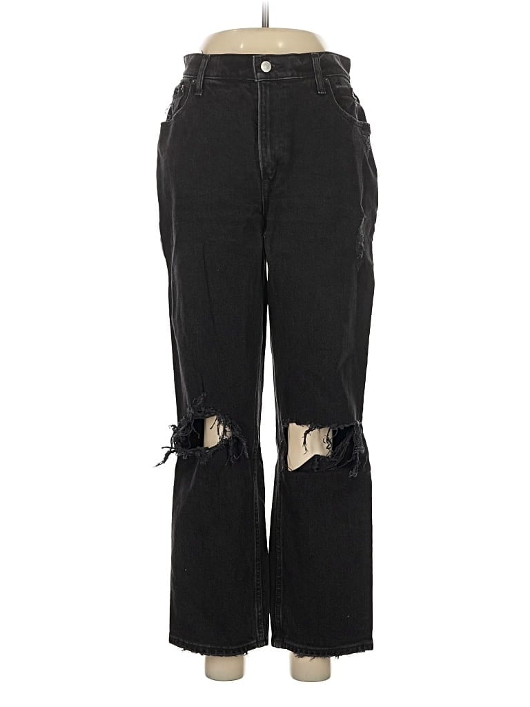 Pre-owned Abercrombie & Fitch Jeans In Black