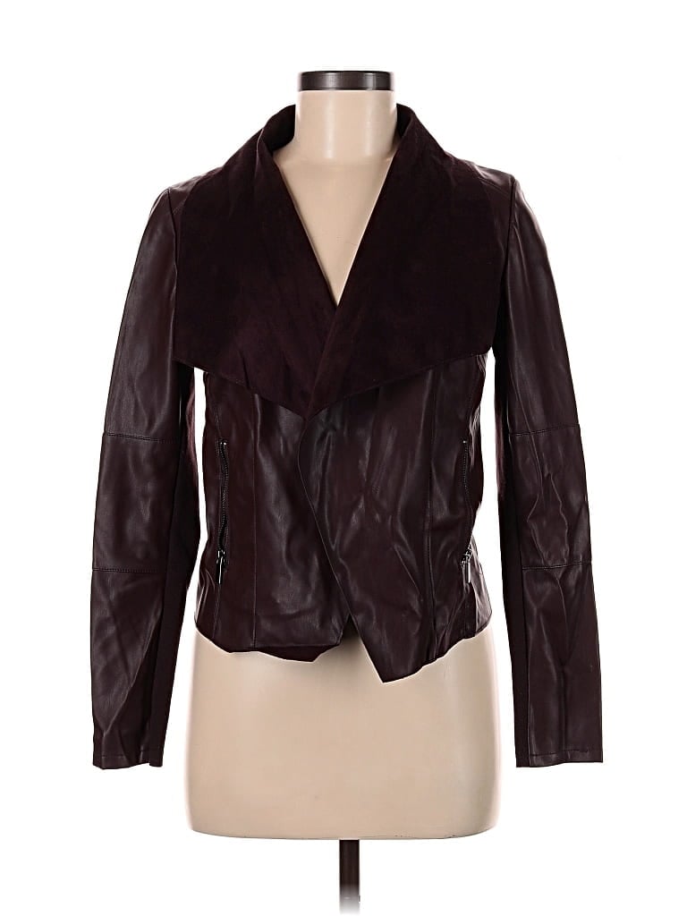 Pre-owned Bagatelle Jacket In Burgundy