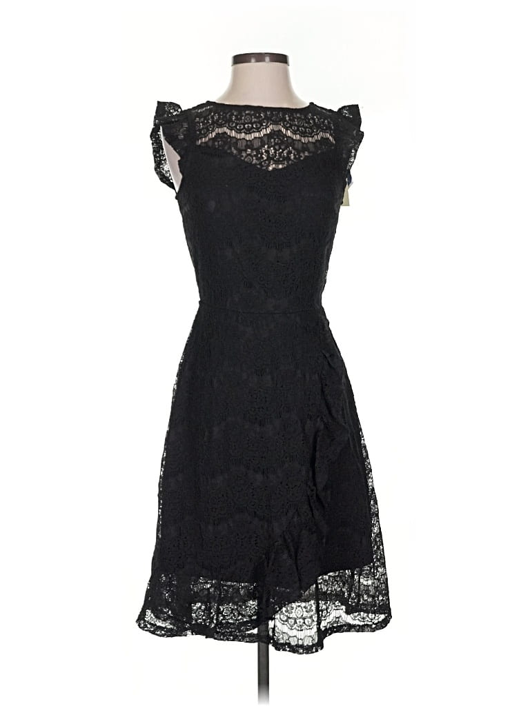 Monteau Cocktail Dress In Black