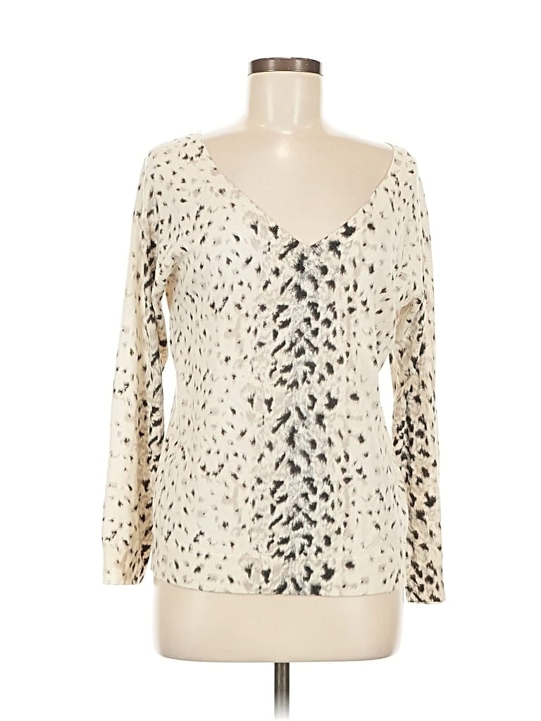 Pre-owned Joie Pullover Sweater In White