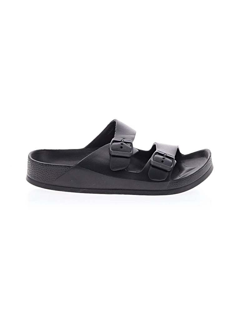 Pre-owned Unbranded Sandals In Black