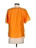Flying Tomato 100% Polyester Orange Short Sleeve Blouse Size S - photo 2