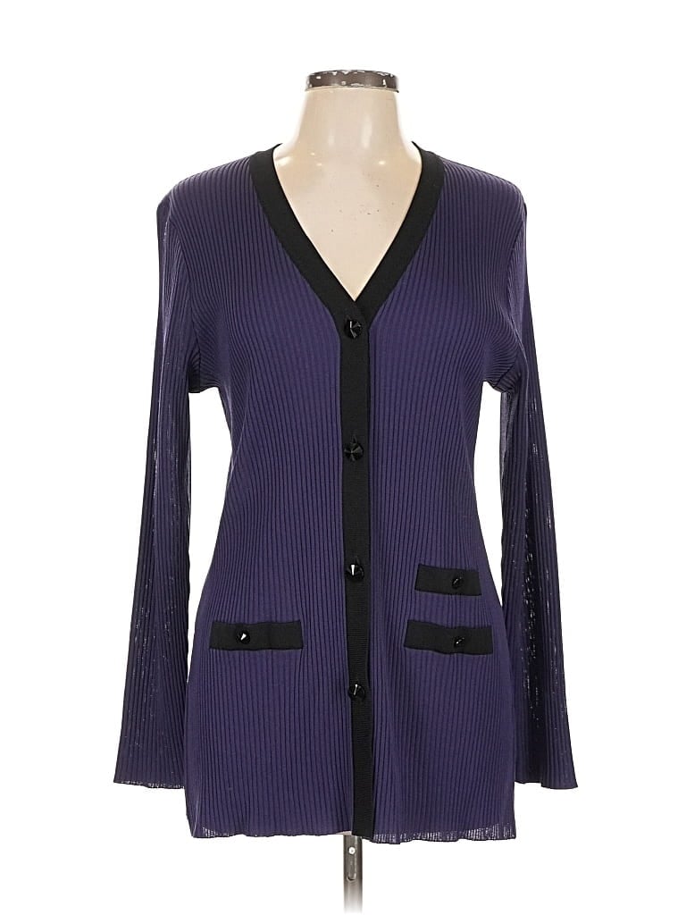 Pre-owned Misook Kimono In Purple