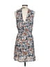 Current/Elliott Paisley Blue Casual Dress Size Sm (1) - photo 2