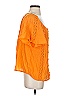 Flying Tomato 100% Polyester Orange Short Sleeve Blouse Size S - photo 4
