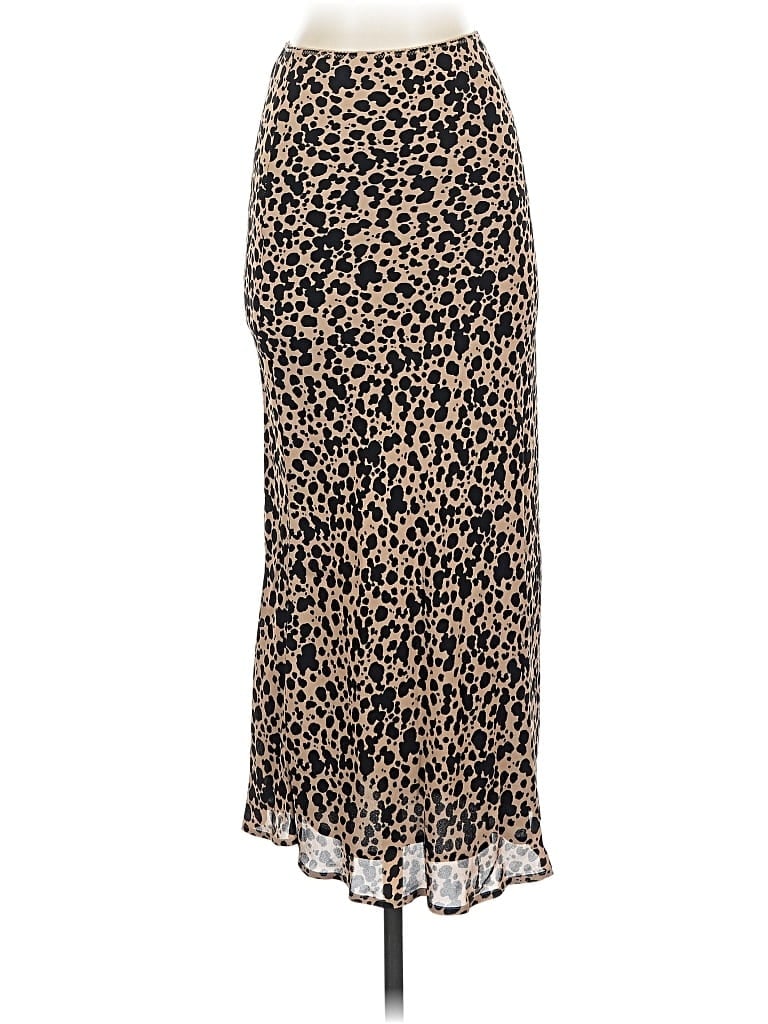 Pre-owned Reformation Casual Skirt In Brown