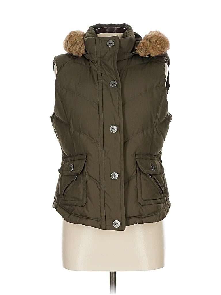 Pre-owned Calvin Klein Vest In Green