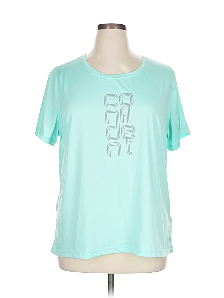 Pre-owned Lularoe Active T-shirt In Blue