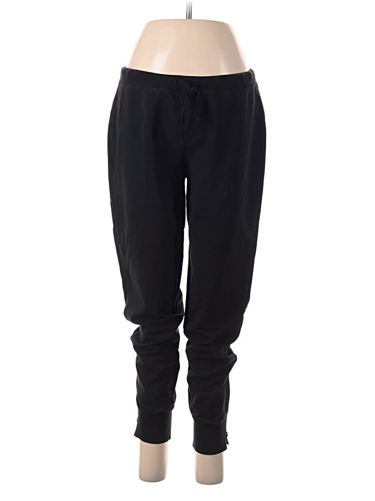 Pre-owned Eileen Fisher Casual Pants In Black