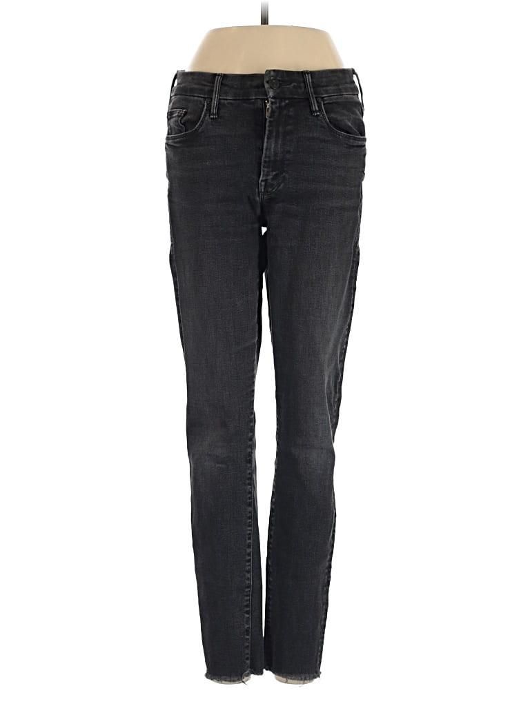 Pre-owned Mother Jeans In Black