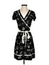 BCBGMAXAZRIA Print Black Casual Dress Size XS - photo 1