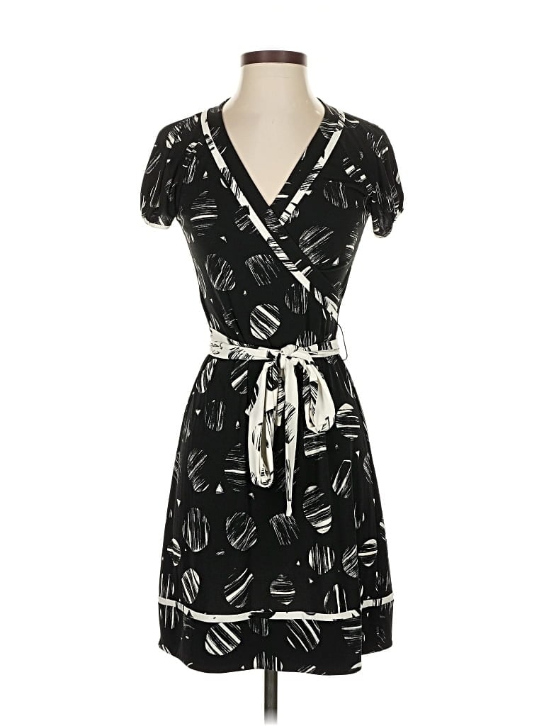 Pre-owned Bcbgmaxazria Casual Dress In Black