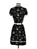 BCBGMAXAZRIA Print Black Casual Dress Size XS - photo 2