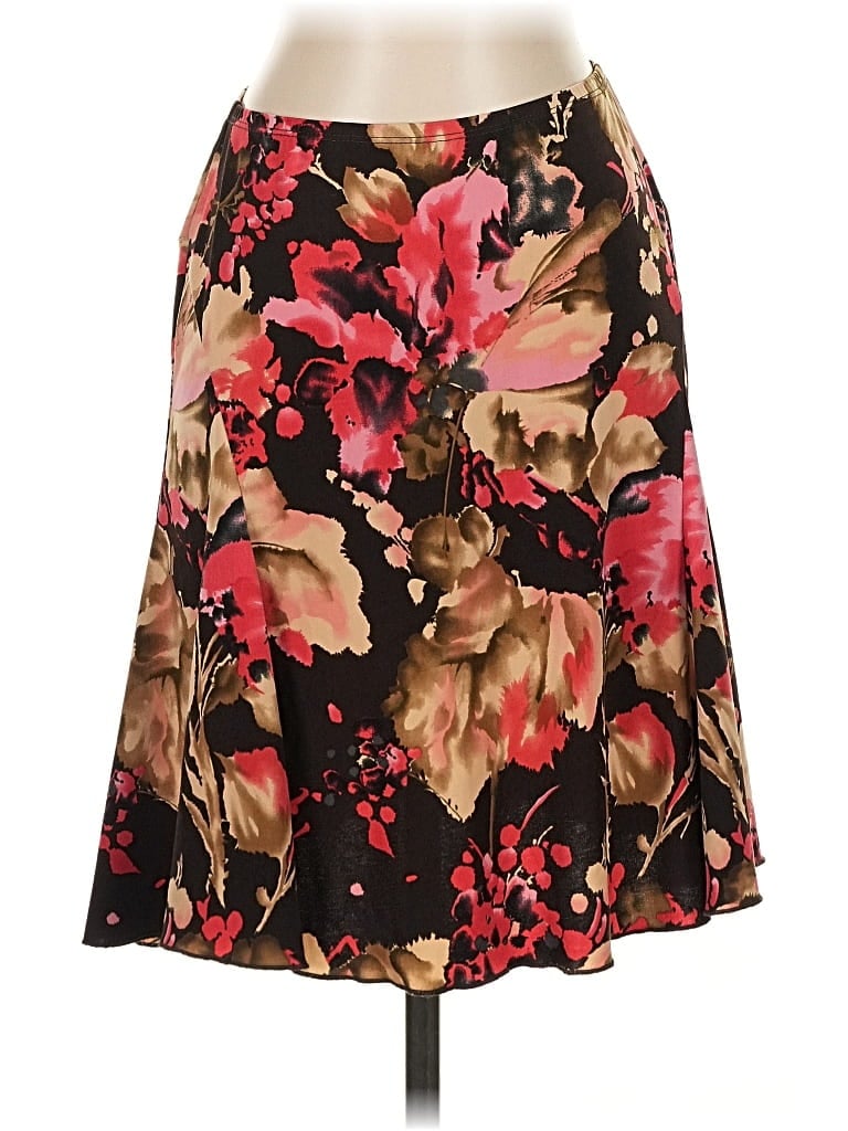 Pre-owned Petite Sophisticate Casual Skirt In Red