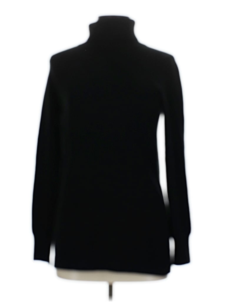 Pre-owned French Connection Turtleneck Sweater In Black