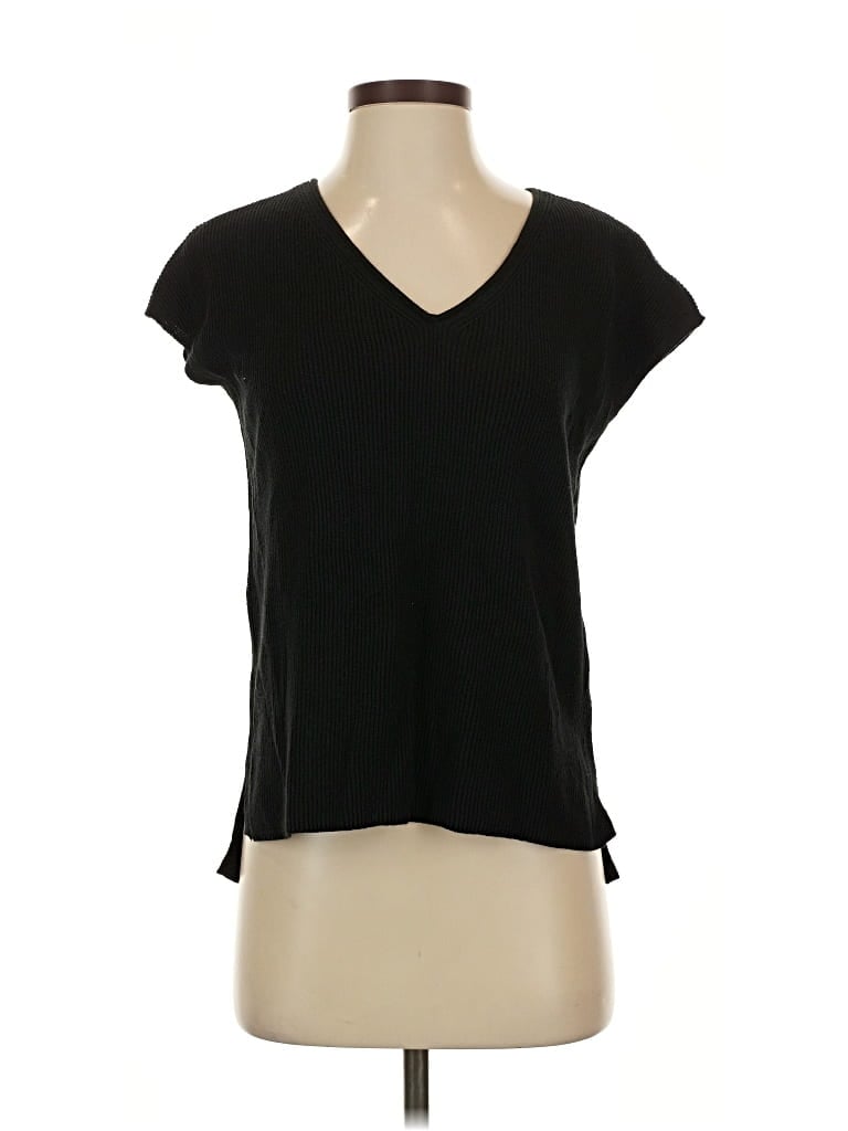 Pre-owned Jjill Cardigan Sweater In Black