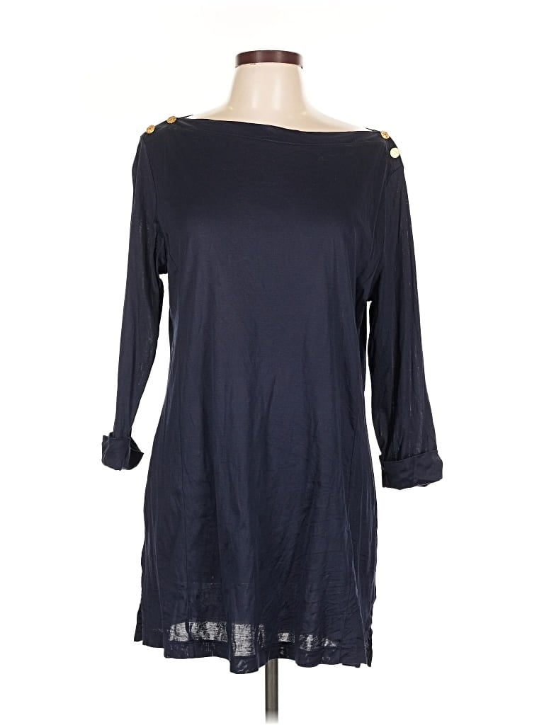 Pre-owned Tahari By Asl Casual Dress In Blue