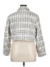 Shein Curve 100% Polyester Tweed White Jacket Size 16 Plus (2) - photo 2