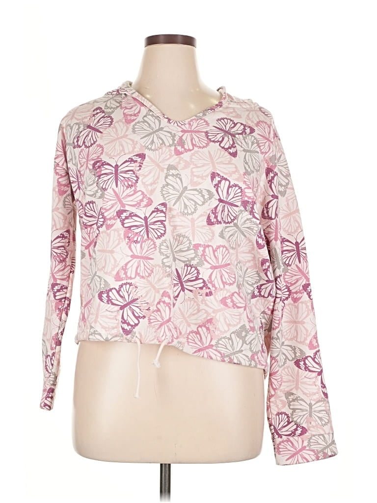 Pre-owned Assorted Brands Cardigan Sweater In Pink