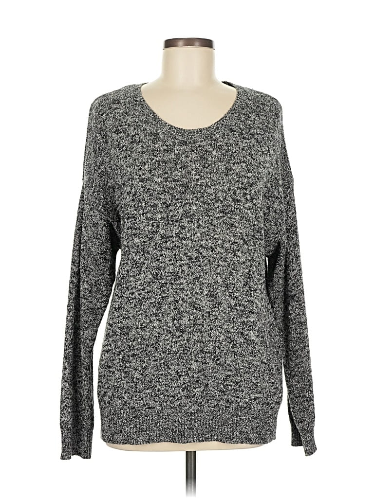 Pre-owned Madewell Pullover Sweater In Gray