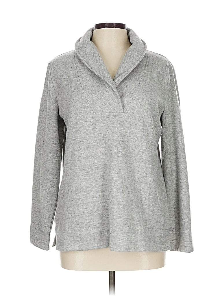 Pre-owned T By Talbots Pullover Sweater In Gray