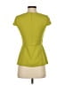 Halston Heritage Green Short Sleeve Top Size 2 - photo 2
